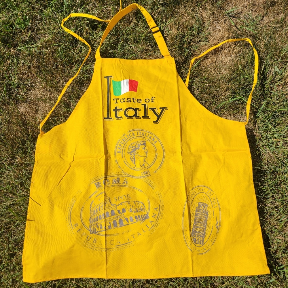 Taste of Italy Aprons (3) ~ New  Unisex ~ Art Smock ~ Gardening ~ FINAL PRICE